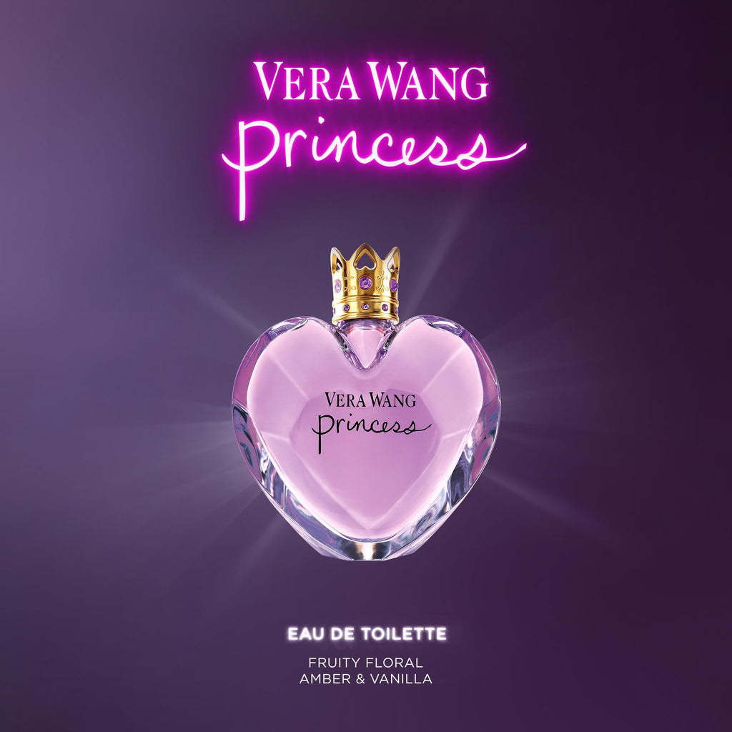 Princess by Vera Wang, Eau De Toilette Perfume for Women, 3.4 Fl Ounce
