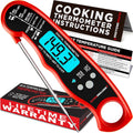 Meat Thermometer Digital – Instant Read Food Thermometer for Cooking & Grilling – Professional Kitchen Fathers Day Gift for Dad Men Him Husband