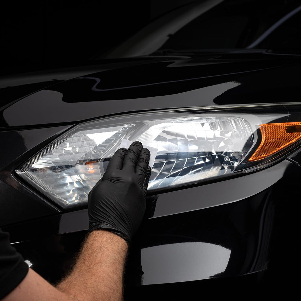 Ceramic Headlight Restoration Kit – Guaranteed To Last As Long As You Own Your Vehicle – Brings Headlights Back to Like New Condition - No Power Tools Required - 10 Wipe Kit