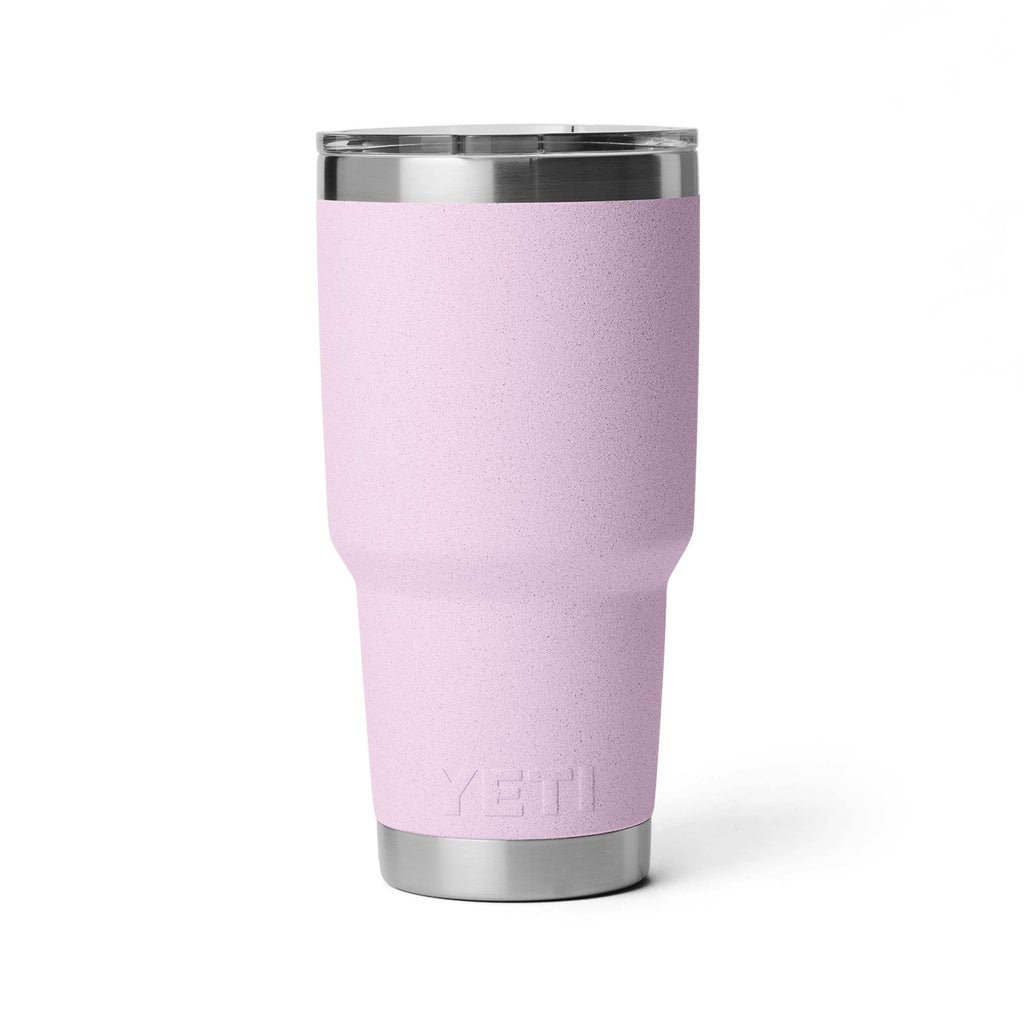 Rambler 30 oz Tumbler, Stainless Steel, Vacuum Insulated with MagSlider Lid, Cherry Blossom