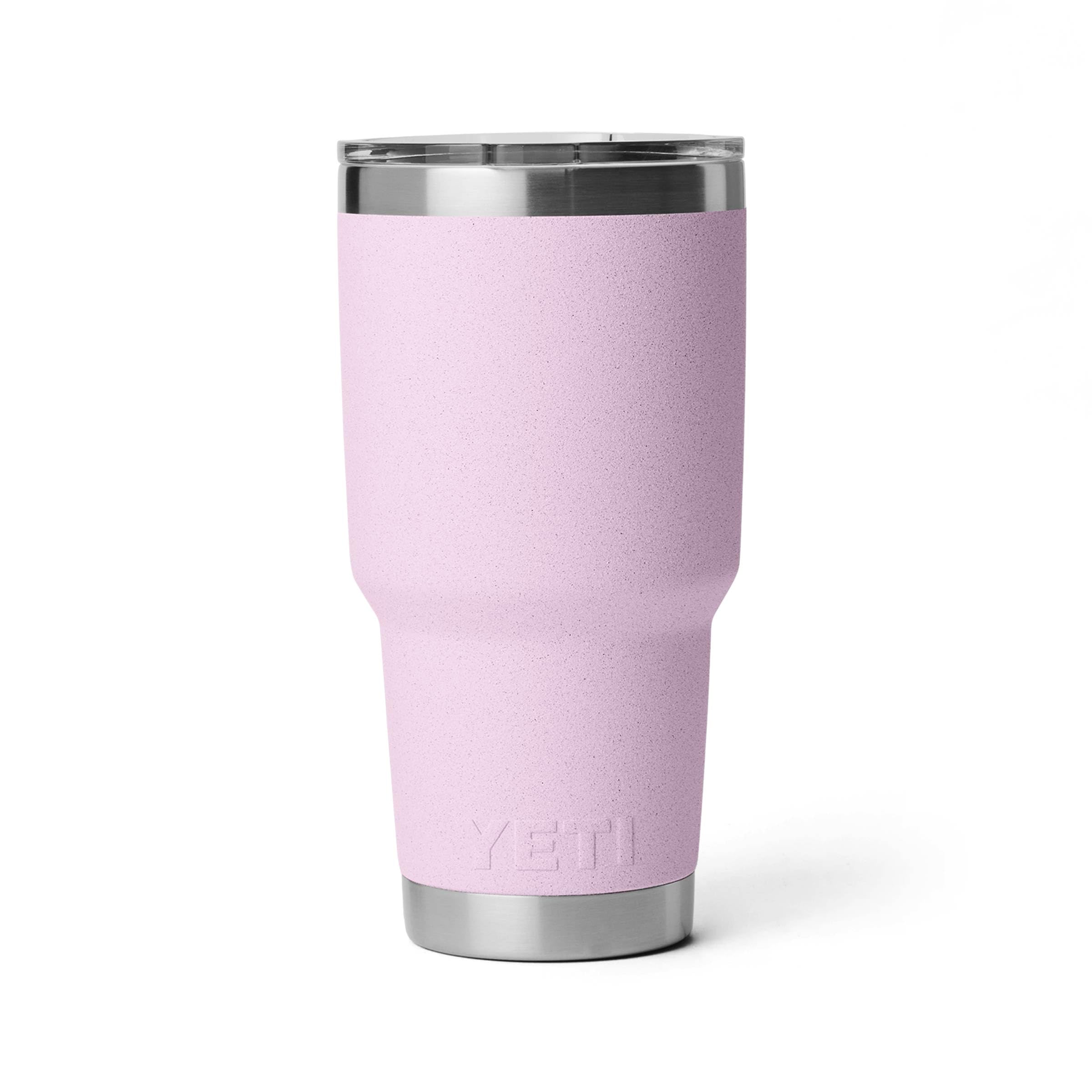Rambler 30 oz Tumbler, Stainless Steel, Vacuum Insulated with MagSlider Lid, Cherry Blossom