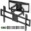 Heavy Duty TV Wall Mount for 37-90 inch TV up to 165lbs, 4X Load Tested, Full Motion with Dual Articulating Arms, Tool-Free Tilt, Swivel & Extend, VESA 200x100 to 600x400, Fits 12“/16" Studs