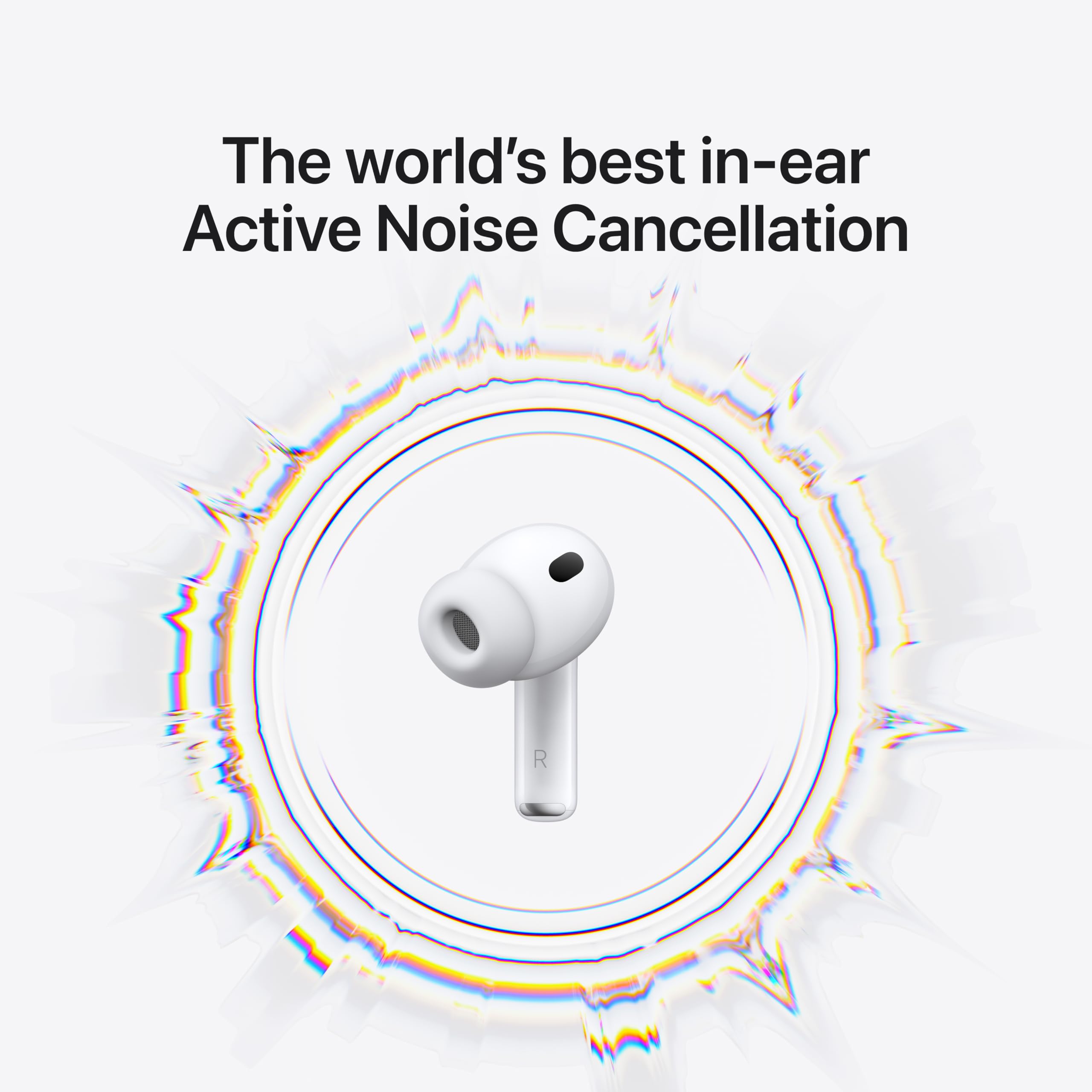 AirPods Pro 3 Wireless Earbuds, Active Noise Cancellation, Live Translation, Heart Rate Sensing, Hearing Aid Feature, Bluetooth Headphones, Spatial Audio, High-Fidelity Sound, USB-C Charging