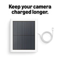 Ring Solar Panel (2nd Generation), 4W for Outdoor Cam Plus, Outdoor Cam (Stick Up Cam), Stick Up Cam Pro, Spotlight Cam Plus, Spotlight Cam Pro - White
