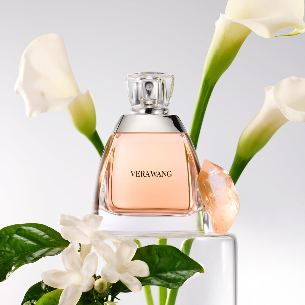 Vera Wang Eau de Parfum 3.4 fl oz (Pack of 1), Notes of Waterlily, Tahitian Flower, and Vanilla, Women's Fragrance, Long Lasting, Everyday Fragrance, Travel Size