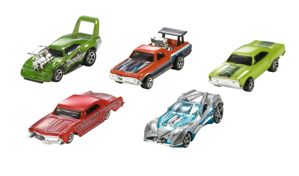 Set of 10 1:64 Scale Toy Trucks and Cars for Kids and Collectors, Styles May Vary (Amazon Exclusive)