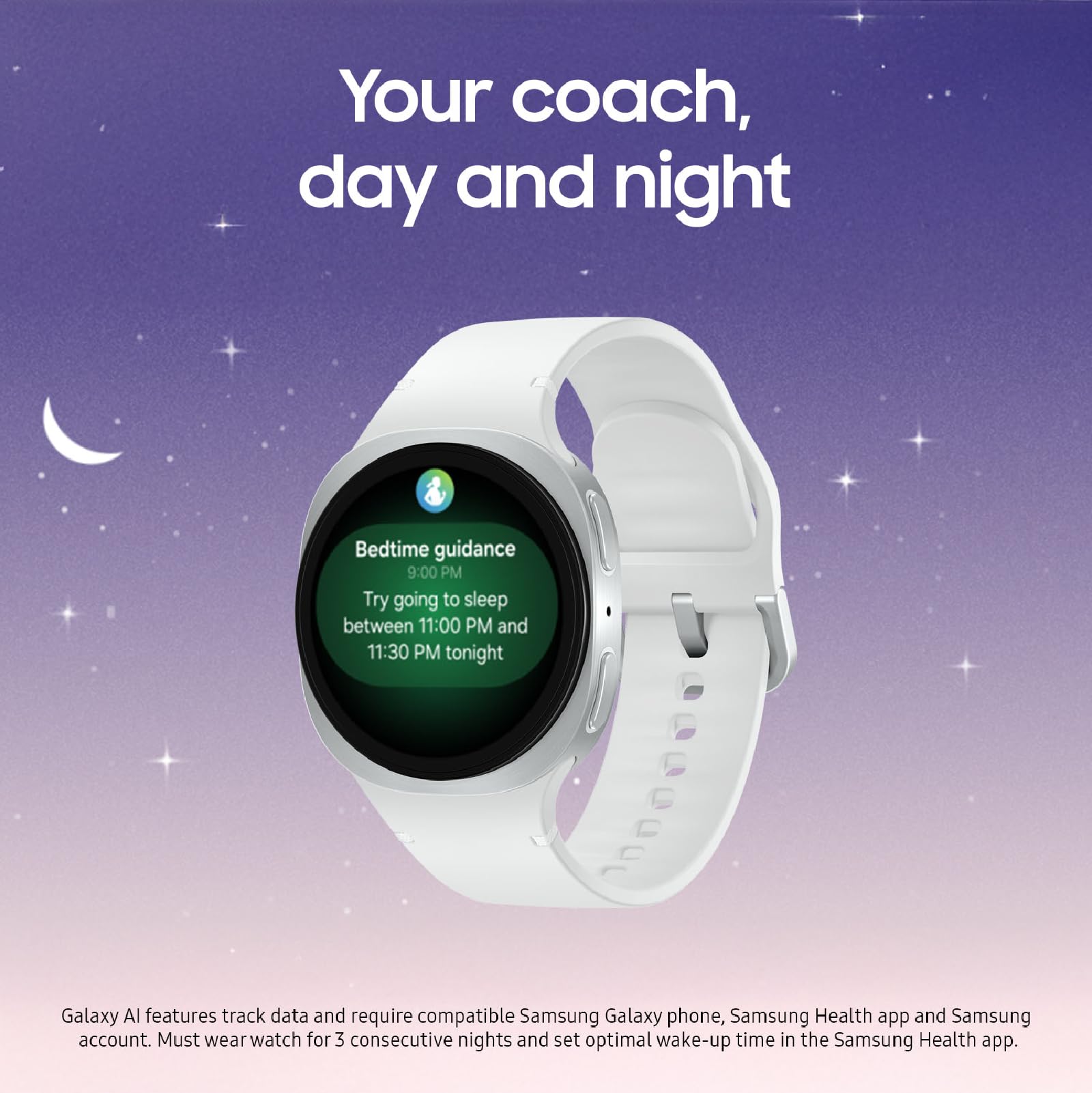 Samsung Galaxy Watch 8 (2025) 40mm LTE Smartwatch, Cushion Design, Fitness Tracker, Sleep Coaching, Running Coach, Energy Score, Heart Rate Tracking, Graphite (Renewed)