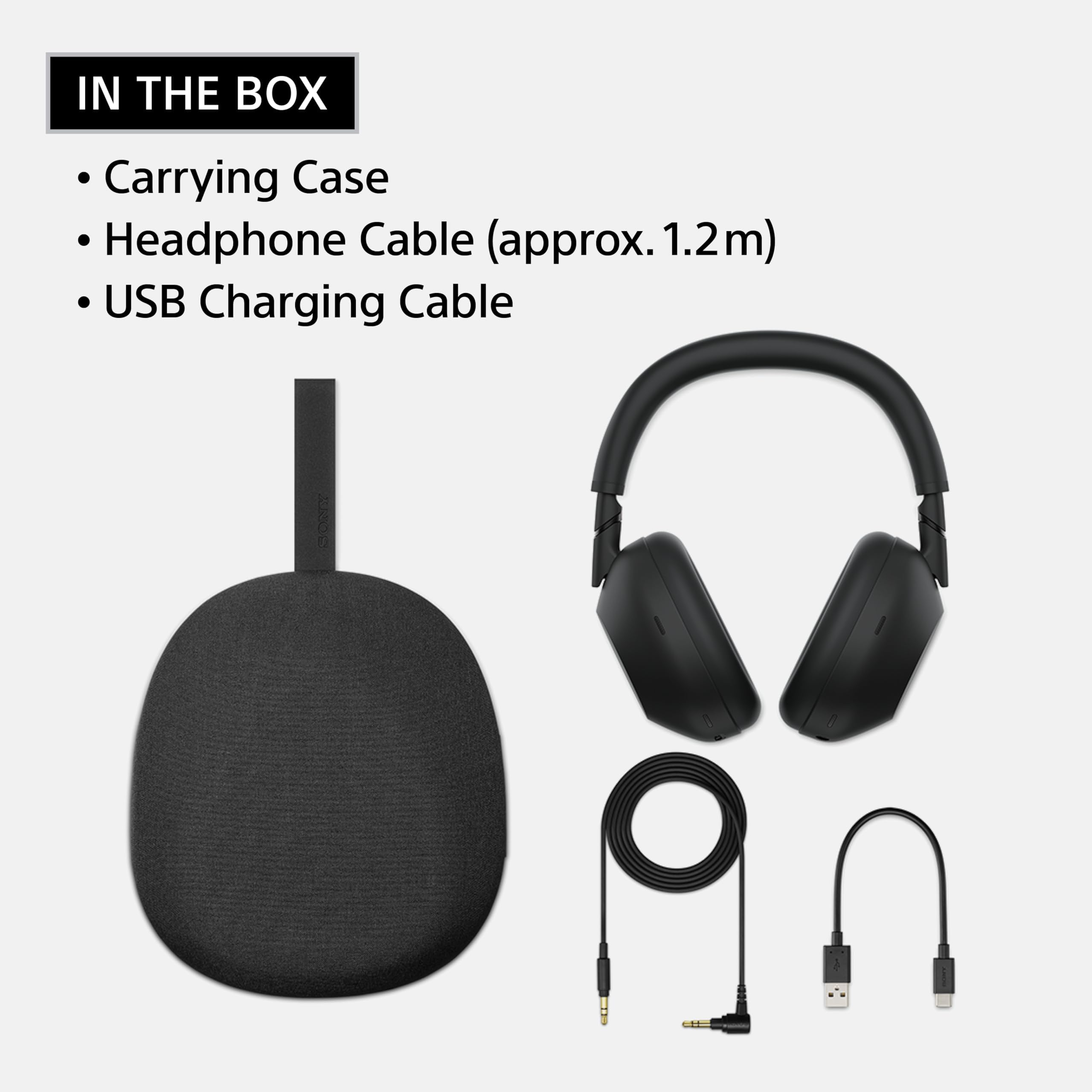 WH-1000XM6 The Best Noise Canceling Wireless Headphones, HD NC Processor QN3, 12 Microphones, Adaptive NC Optimizer, Mastered by Engineers, Studio-Quality, 30-Hour Battery, Midnight Blue