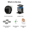 iRobot Roomba 415X Robot Vacuum & Mop Combo, 20,000Pa Suction, 3 Months AutoEmpty, Multifunction Dock Self-Cleaning & Hot Dry, Smart Obstacle Avoidance, Lifting Dual Spinning Mops, Ideal for Pet Hair