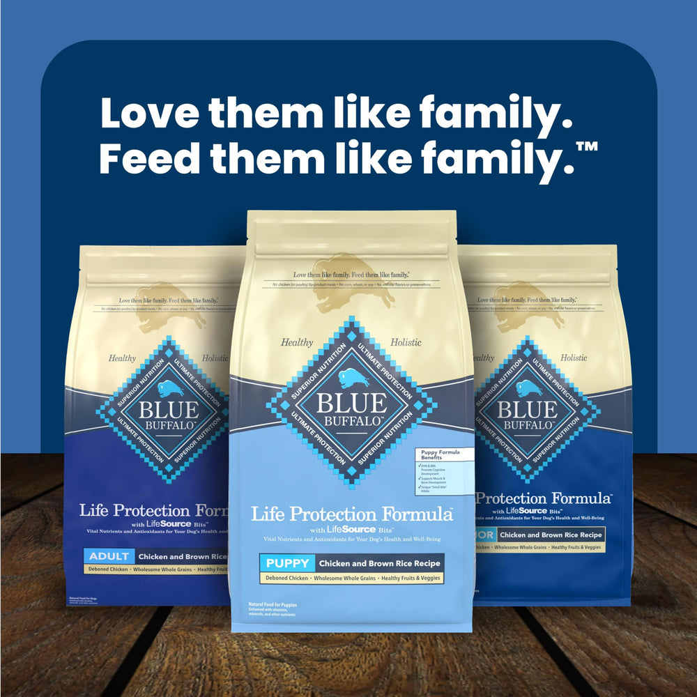 Life Protection Formula Chicken & Brown Rice Puppy Dry Dog Food with DHA & ARA, Supports Immunity with Antioxidant-Rich LifeSource Bits, Promotes Healthy Muscles & Strong Bones, 5 lbs.