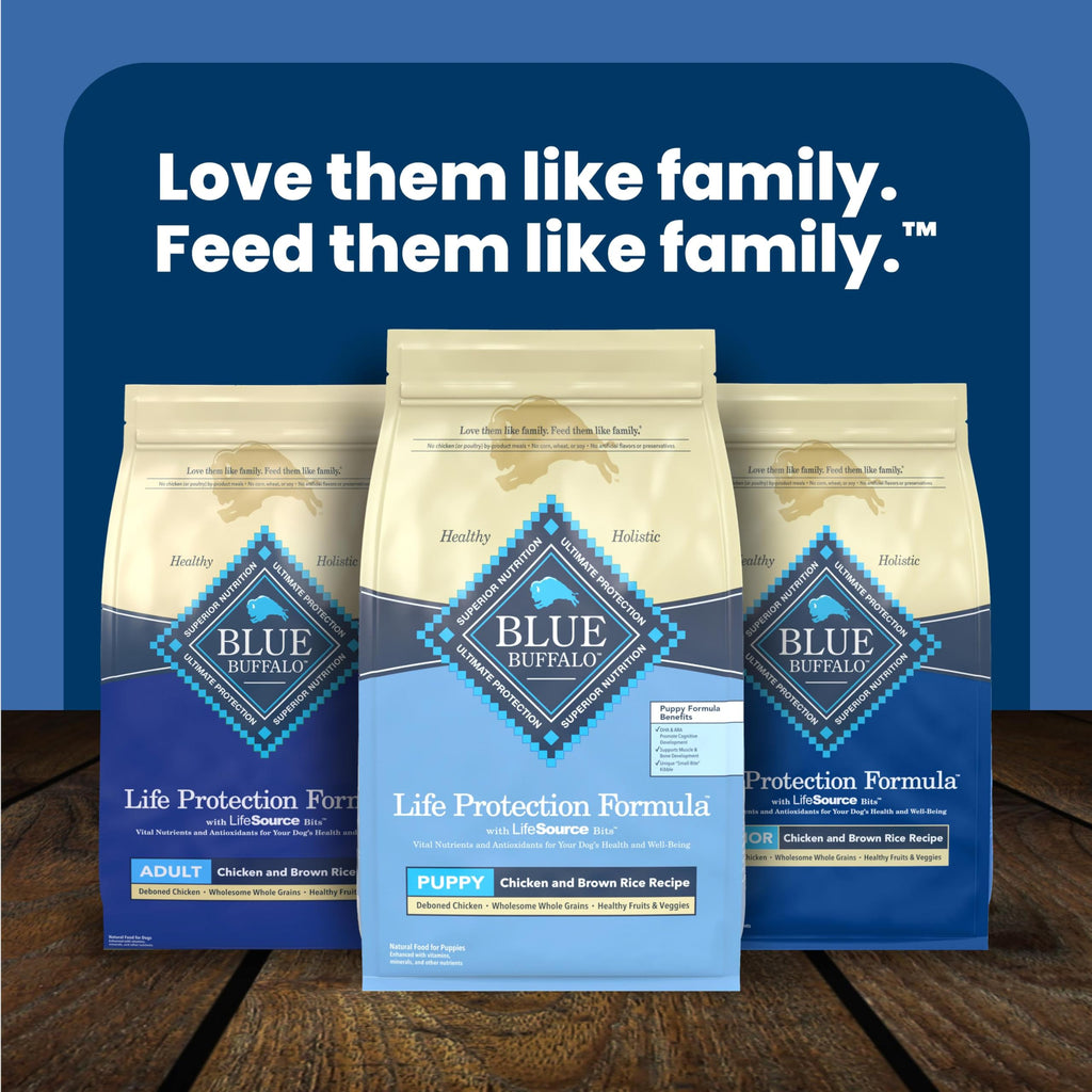 Life Protection Formula Chicken & Brown Rice Puppy Dry Dog Food with DHA & ARA, Supports Immunity with Antioxidant-Rich LifeSource Bits, Promotes Healthy Muscles & Strong Bones, 5 lbs.