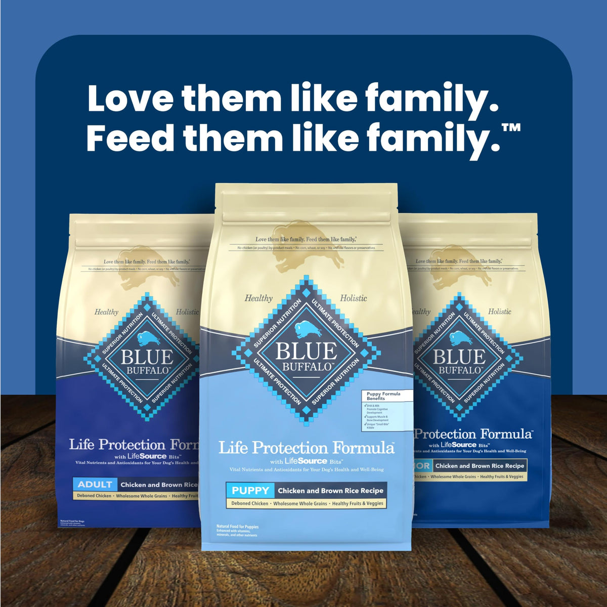 Life Protection Formula Chicken & Brown Rice Puppy Dry Dog Food with DHA & ARA, Supports Immunity with Antioxidant-Rich LifeSource Bits, Promotes Healthy Muscles & Strong Bones, 5 lbs.