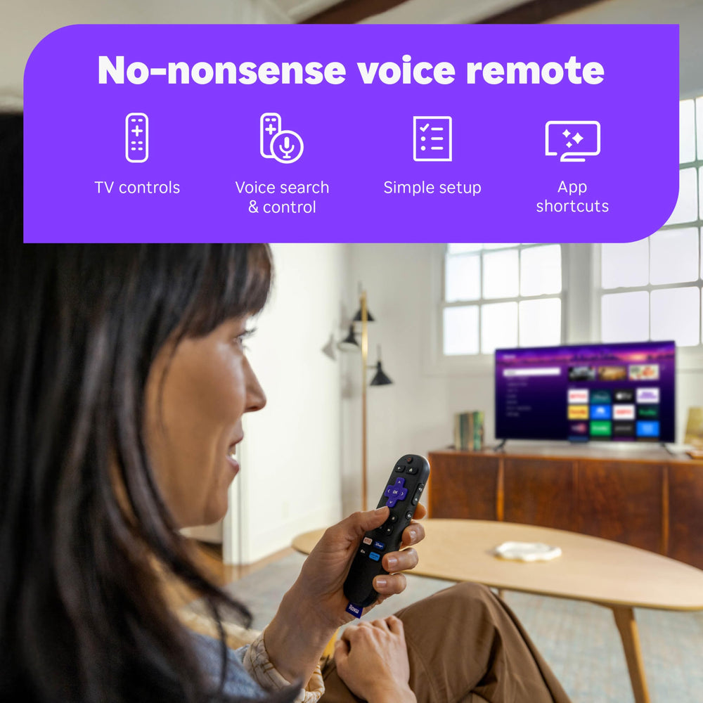 Streaming Stick HD — HD Streaming Device for TV with Roku Voice Remote, Free & Live TV
