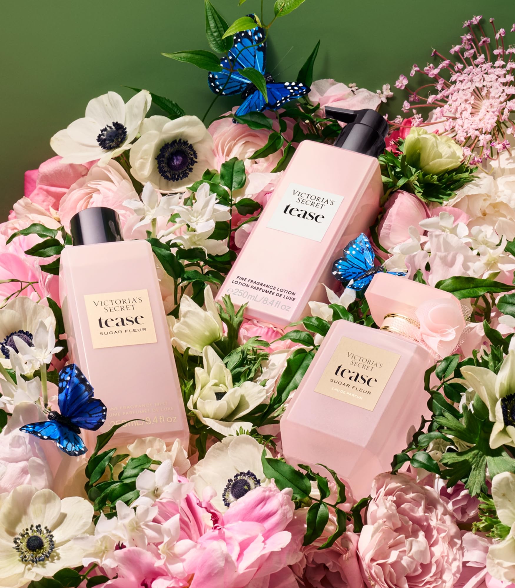 Tease Sugar Fleur Eau de Parfum, Notes of Fresh Apple, Floral Bud and Pink Caramel, Perfumes for Women (1.7 oz)