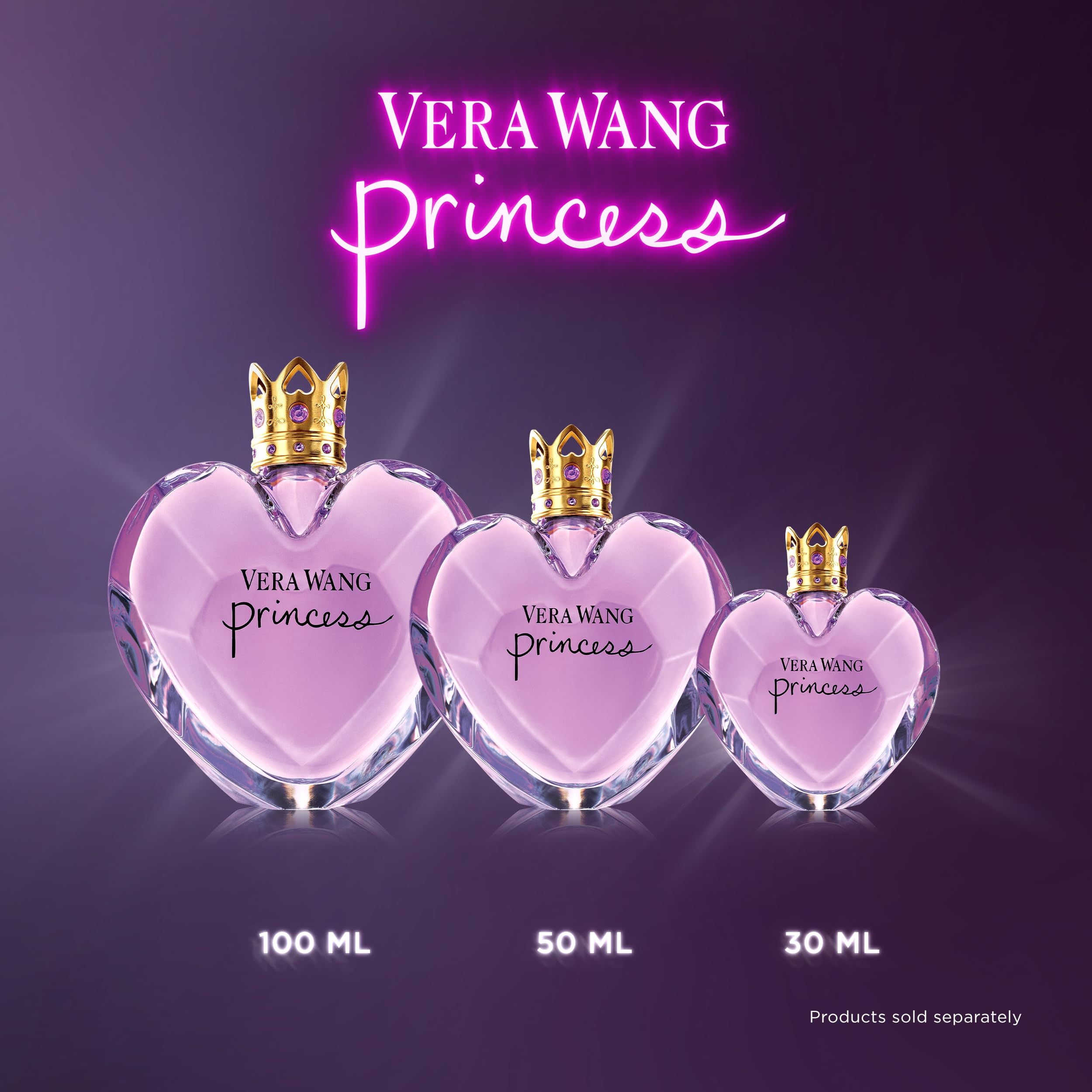 Princess by Vera Wang, Eau De Toilette Perfume for Women, 3.4 Fl Ounce