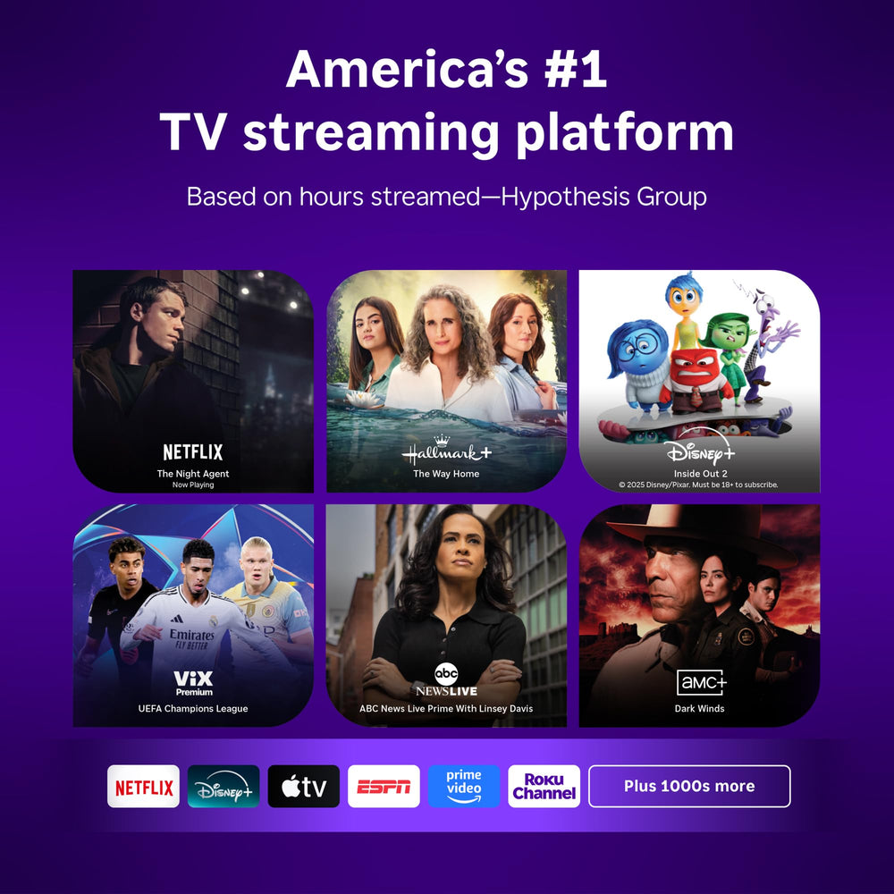 Smart TV 2026 – 32-Inch Select Series, 1080p Full HD TV – Roku TV with Voice Remote – Flat Screen LED Television with Wi-Fi for Streaming Live Local News Sports & Movies, Bluetooth Headphone Mode