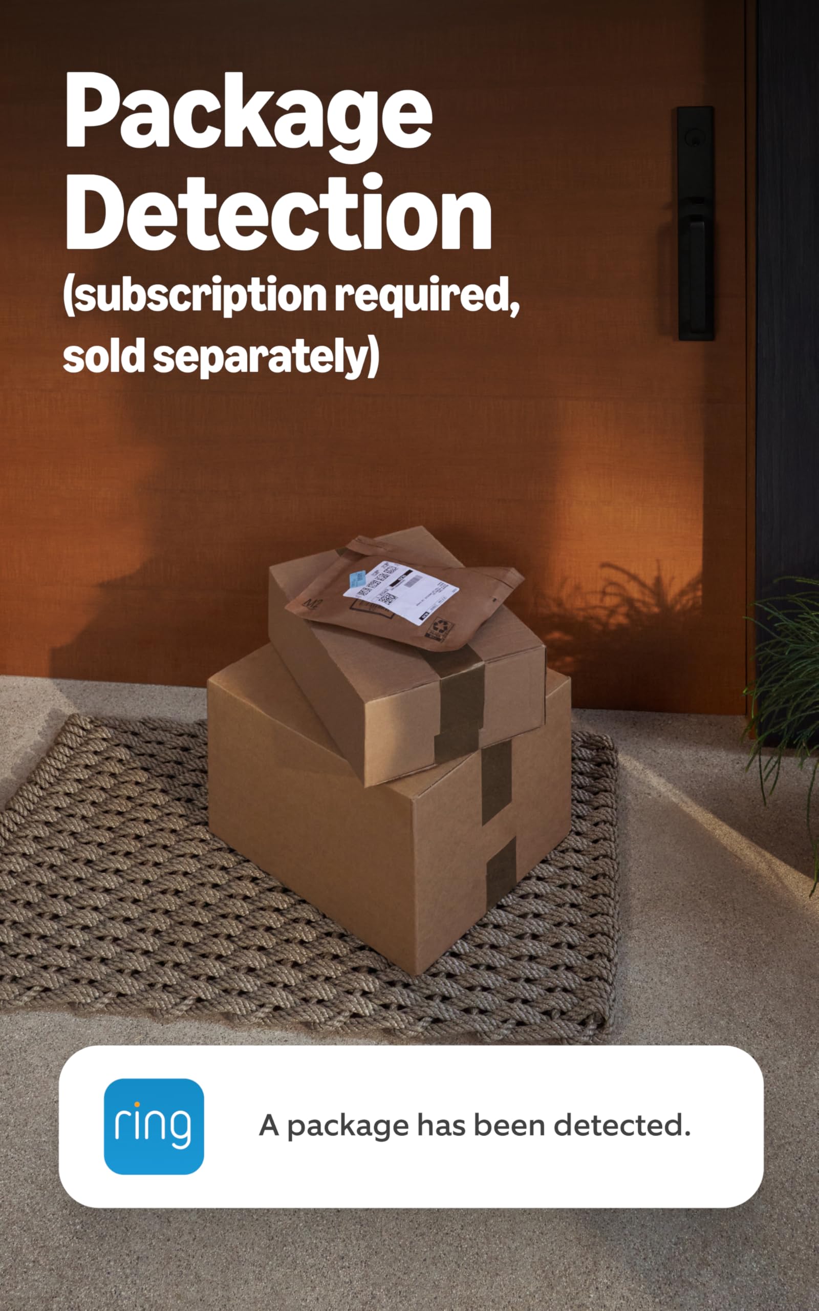 Battery Doorbell, Home or business security with Head-to-Toe video, Live View with Two-Way Talk, and Motion Detection & Alerts, Venetian Bronze