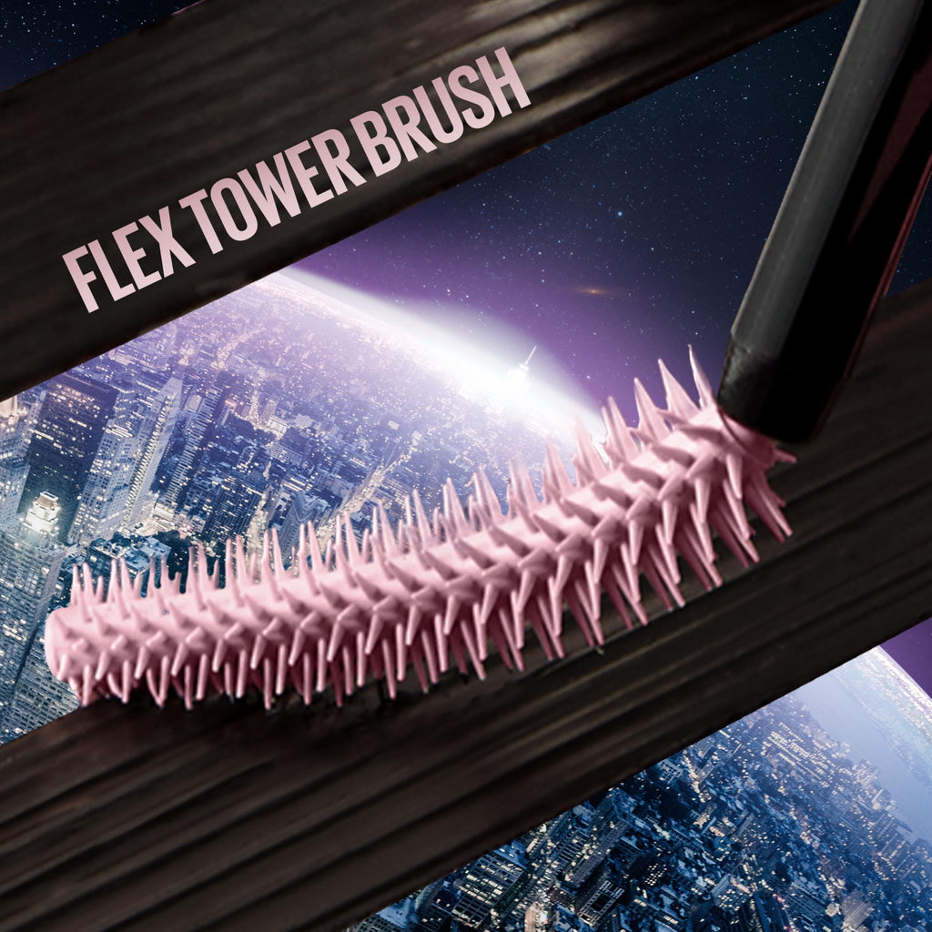 Lash Sensational Sky High Washable Mascara Makeup, Volumizing, Lengthening, Defining, Curling, Multiplying, Buildable Formula, Blackest Black, 1 Count