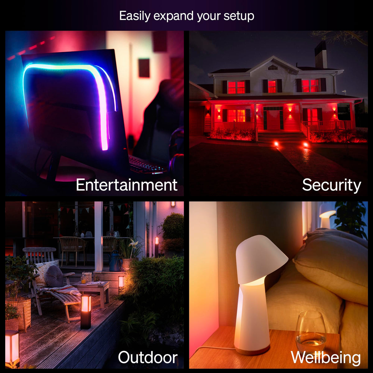 Essential Smart LED A19 Bulb, White and Color Ambiance, E26 Base, 8.8W, 2200K-6500K, 800 Lumens, Dimmable, Works with Alexa, Google, and Apple Home, 1-Pack