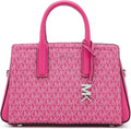 Michael Kors, Womens, Laila Small Satchel, Raspberry, One Size