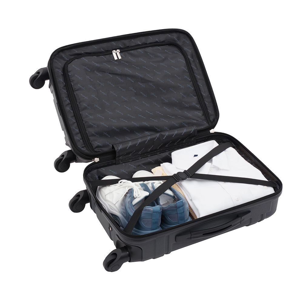 Astral Hardside Luggage, Dark Shadow, 22-Inch Carry-On