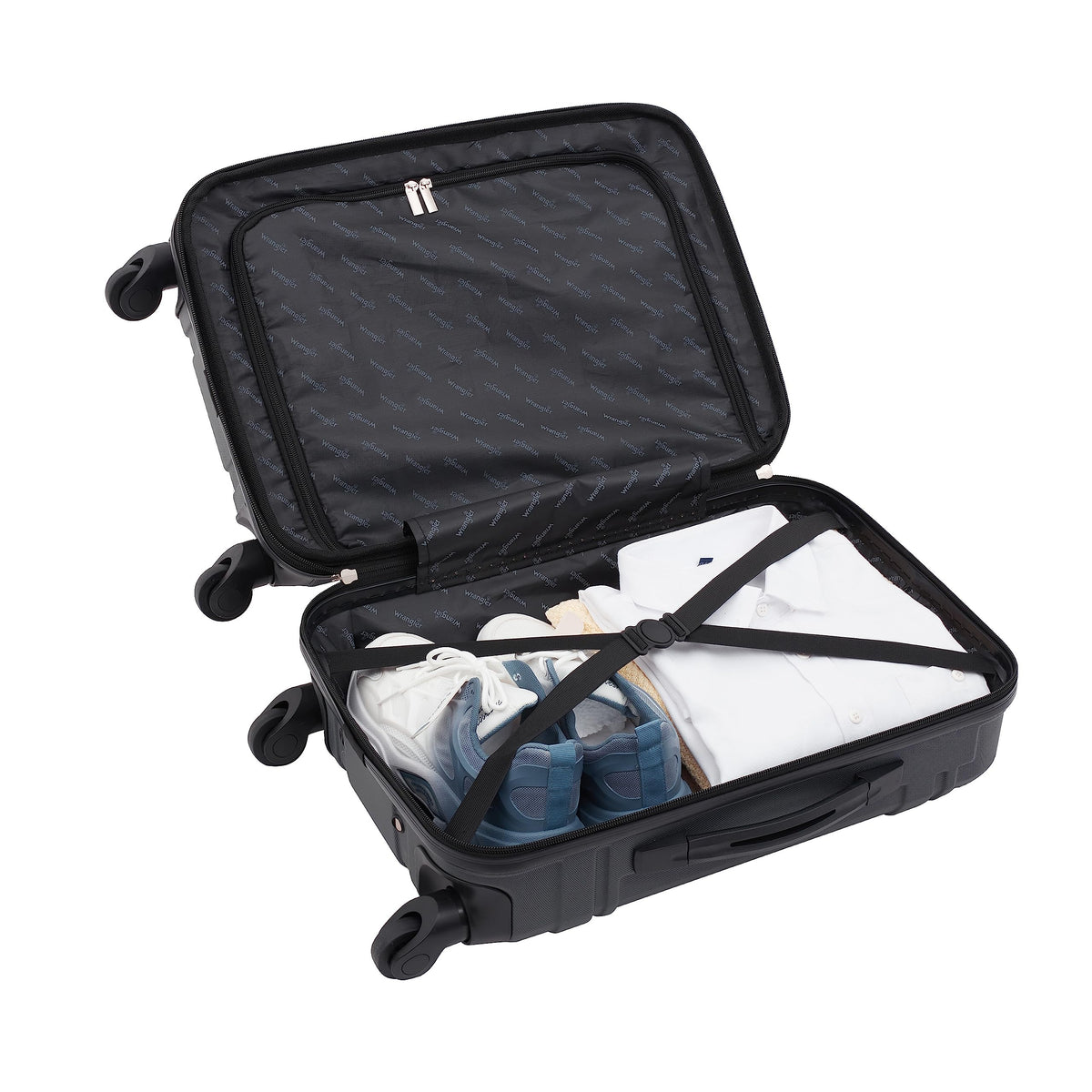 Astral Hardside Luggage, Dark Shadow, 22-Inch Carry-On
