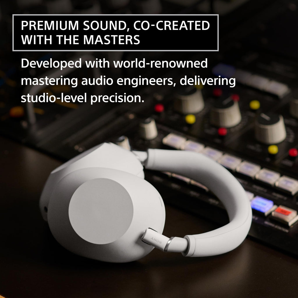 WH-1000XM6 The Best Noise Canceling Wireless Headphones, HD NC Processor QN3, 12 Microphones, Adaptive NC Optimizer, Mastered by Engineers, Studio-Quality, 30-Hour Battery, Midnight Blue