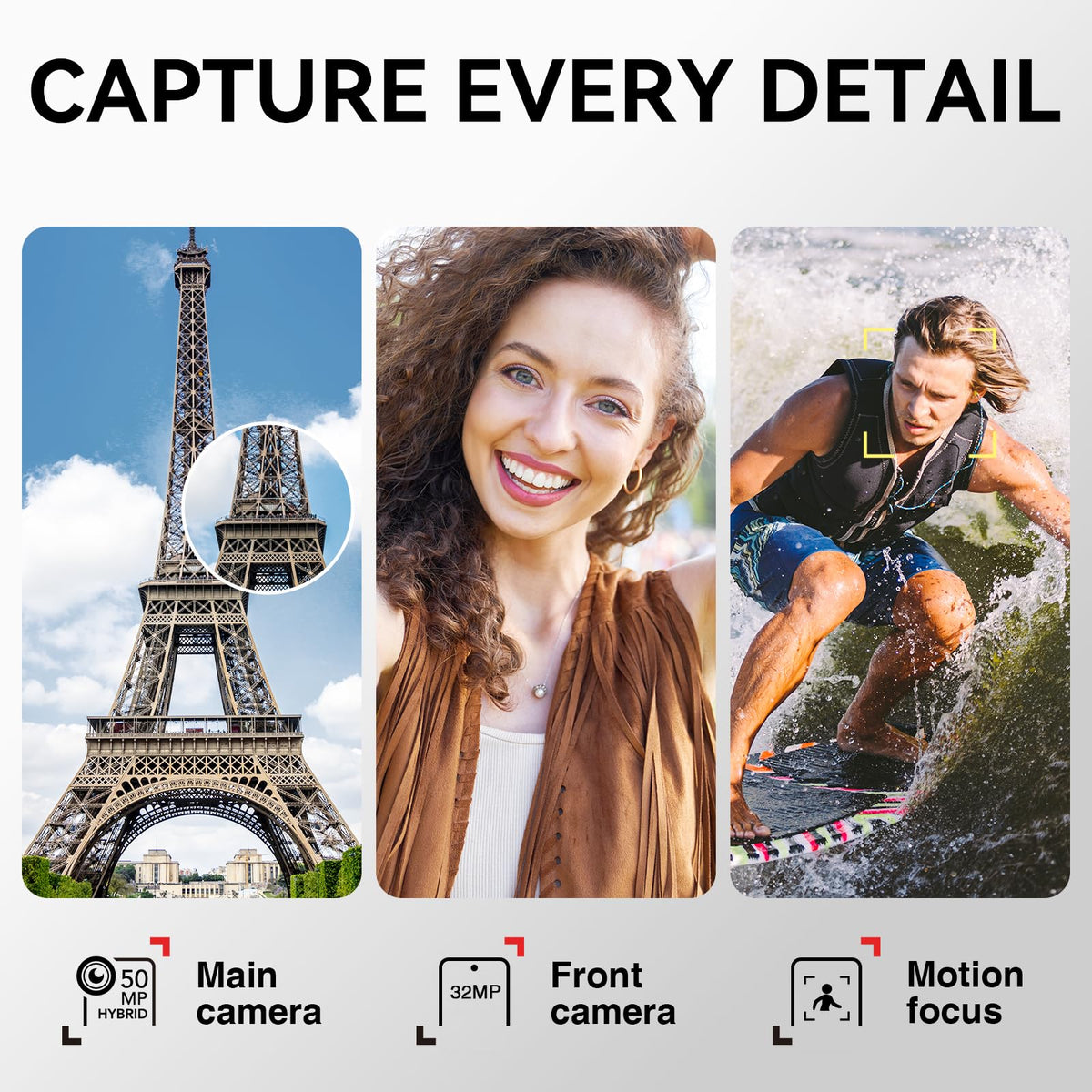 TCL 60 XE NXTPAPER 5G Cell Phone, AT&T, T-Mobile & Verizon Unlocked Android Smartphone, 8GB+256GB, 6.8" 120Hz Paper-Like Display, AI Features, 5010mAh Battery, Advanced Camera System, Space Blue