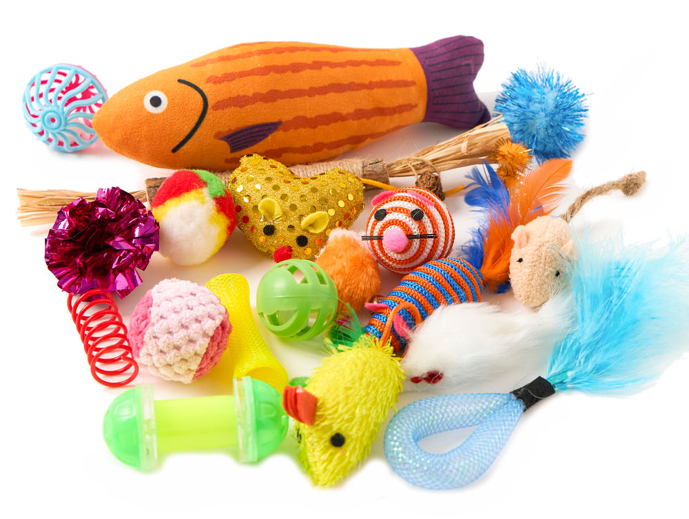 Cat Toys Variety Pack for Kitty 20 Pieces