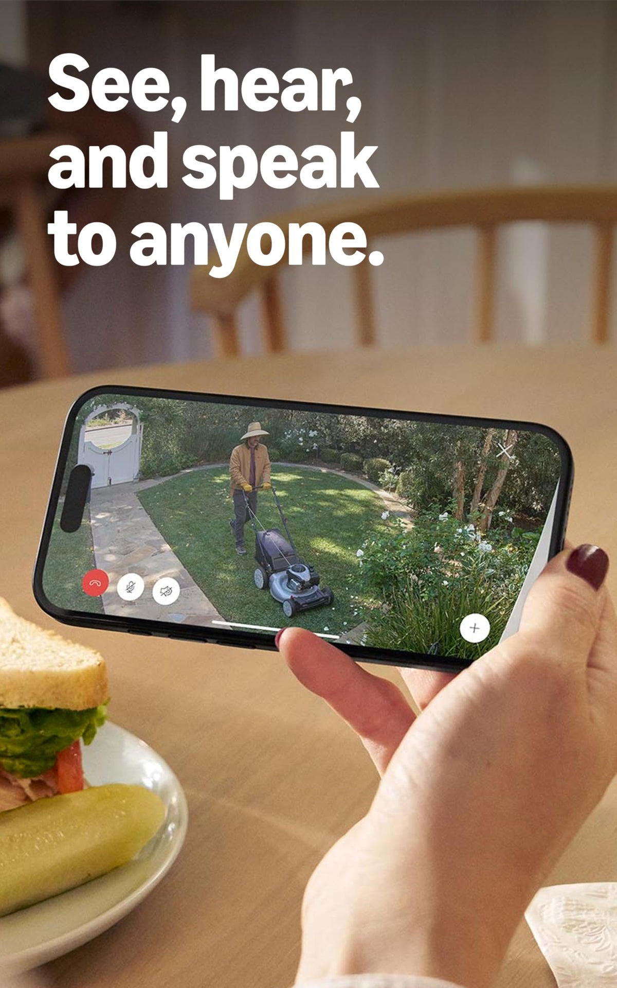 Ring Outdoor Cam (Stick Up Cam), Weather-resistant home or business security camera, outdoor ready, Live View, Color Night Vision, Two-Way Talk, motion alerts, Works with Alexa, White