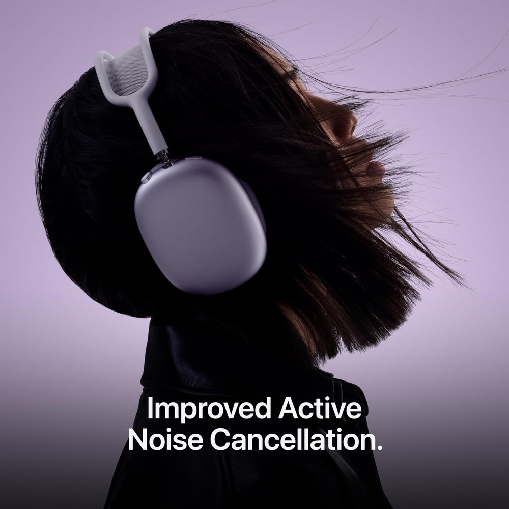 AirPods Max 2 Wireless Over-Ear Headphones, Active Noise Cancellation, Adaptive Audio, Personalized Spatial Audio, Live Translation, Bluetooth Headphones for iPhone – Starlight