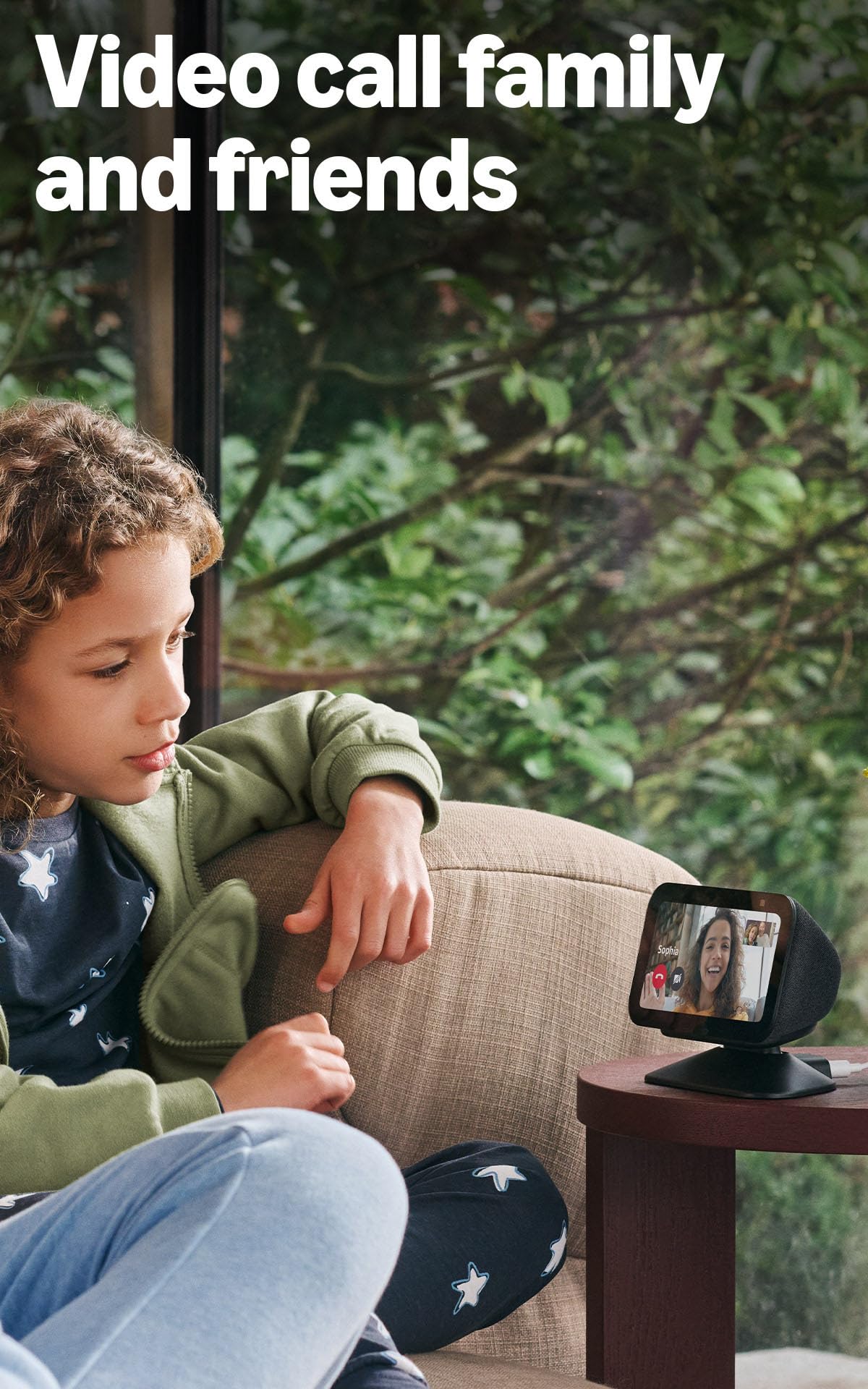 Echo Show 5 (newest model), Smart display, Designed for Alexa+, 2x the bass and clearer sound, Cloud Blue