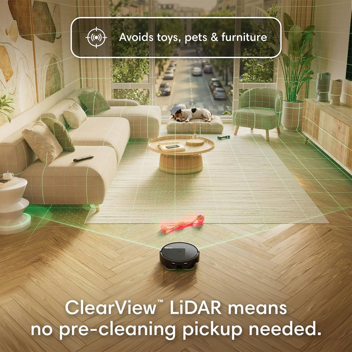 Roomba 415X Robot Vacuum & Mop Combo, 20,000Pa Suction, 3 Months AutoEmpty, Multifunction Dock Self-Cleaning & Hot Dry, Smart Obstacle Avoidance, Lifting Dual Spinning Mops, Ideal for Pet Hair