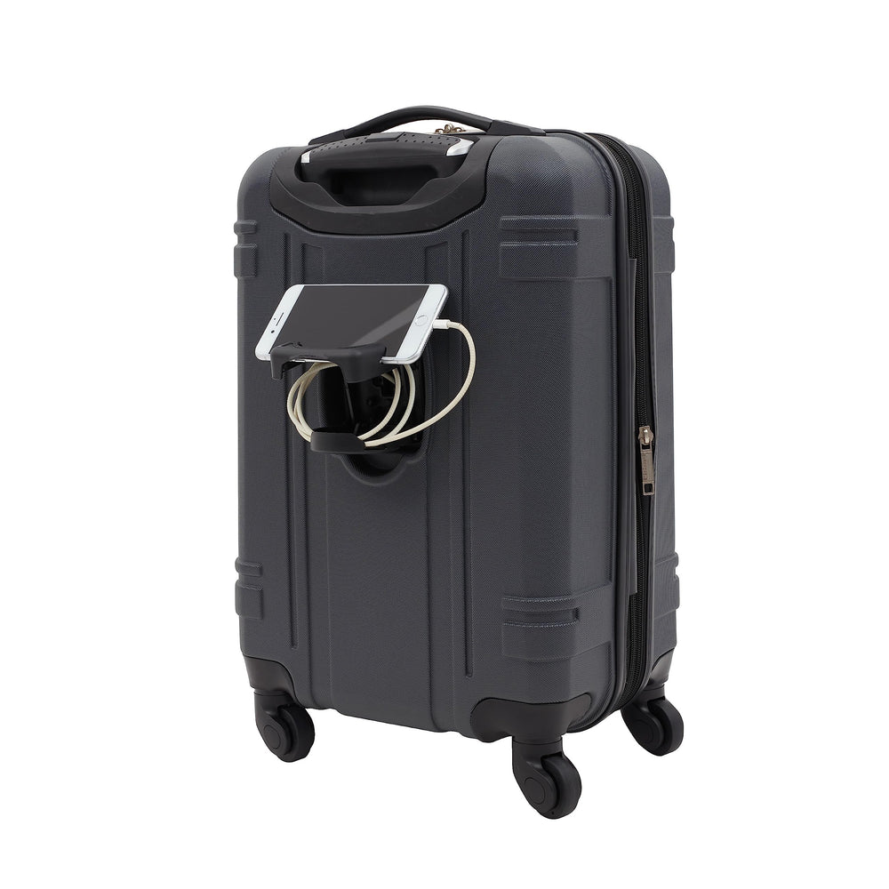 Astral Hardside Luggage, Dark Shadow, 22-Inch Carry-On