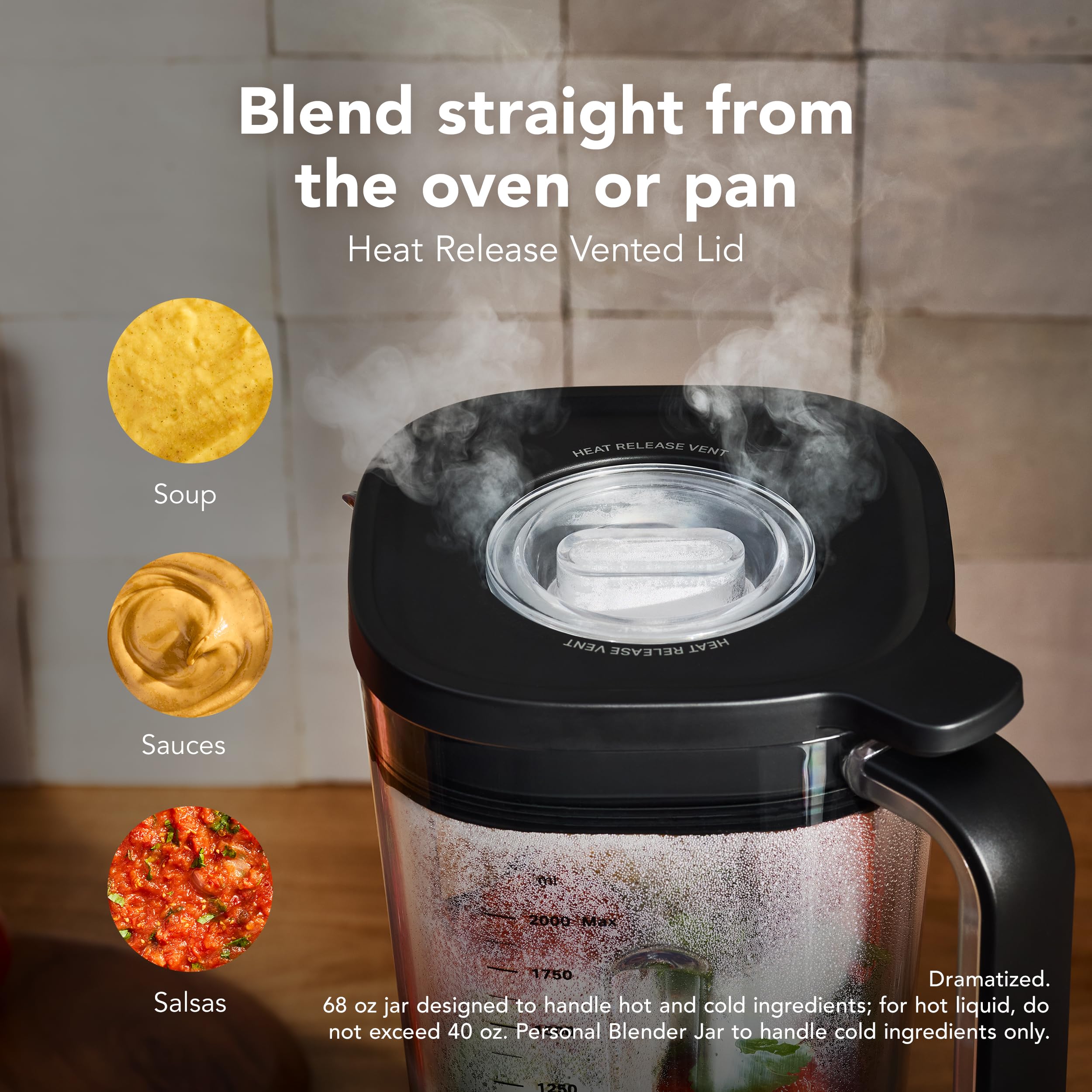 Pure Power Blender with 2 Personal Blending Jars, 1700 Watt Peak Power*, KSB2078, Empire Red