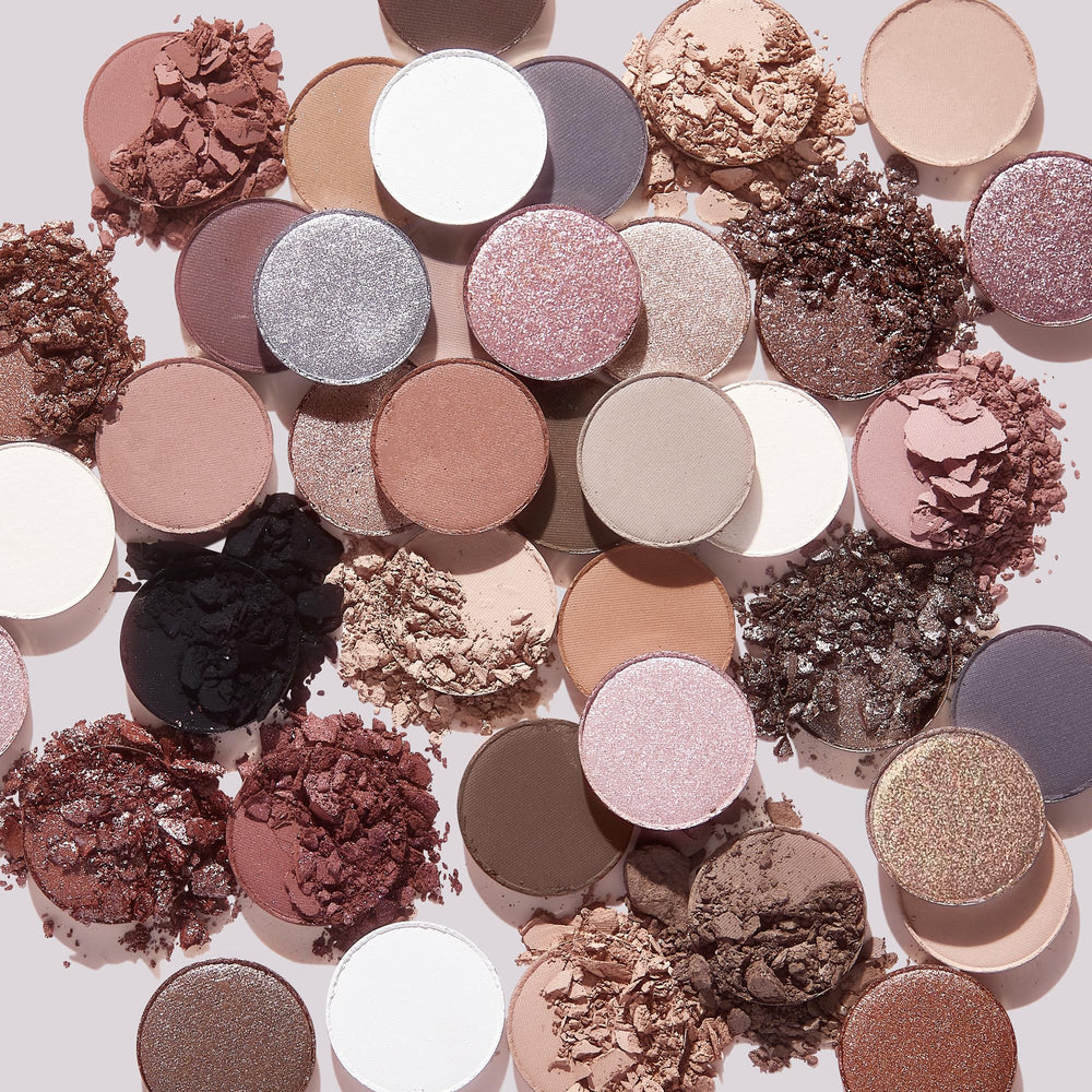 ColourPop Stone Cold Fox Eyeshadow Palette - 30 Pan Cool Tone Eye Makeup Palette with Matte & Metallic Finishes - High-Pigment Eye Makeup with a Long-Wearing Formula (1.16 oz)