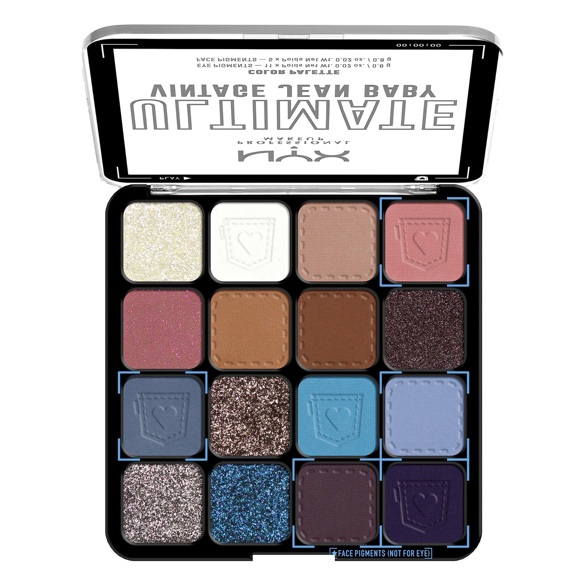 Ultimate Shadow Palette, Eyeshadow Palette - Vintage Jean Baby